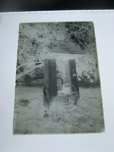 UN (1) NEGATIVO DE VIDRIO, MAINE, EAST BOOTHBAY, POZO ANTIGUO, 1919 - Imagen 1 de 3