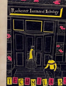 1953 Rochester Institute of Technology Yearbook, Techmila, Rochester New York - Imagen 1 de 8
