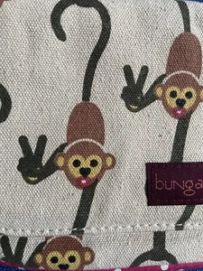 Ban Bomb 360 Cool Monkey Kiss Wallet Geldbörse Tasche Clutch Rock Polka Goth Rock Party - Bild 1 von 3