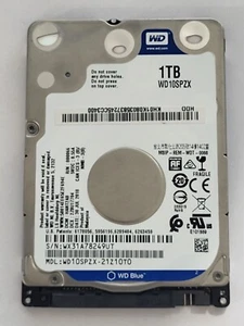 WD10SPZX-21Z10T0, DCM: HANT2AB, JUL 2018, Western Digital 1Tb 2.5" Sata HDD - Imagen 1 de 2