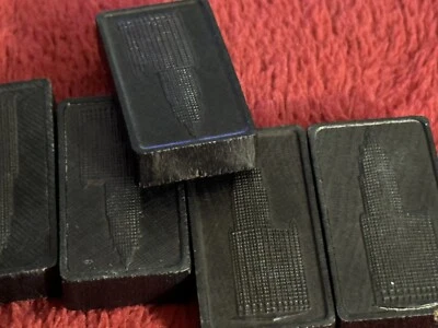 black wood dominoes - Image 1 of 4