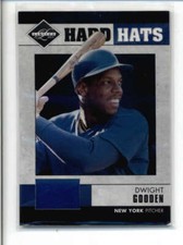 DWIGHT GOODEN 2011 PANINI LIMITED HARD HATS USED HELMET #49/99 AH2474