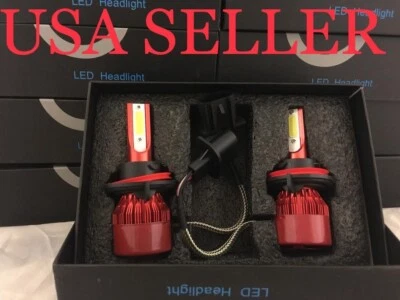 H13 9008 LED Headlight Bulbs 5000K 5K xentec Super White  2x Car Light Bulbs New - Image 1 of 4