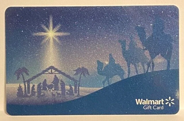 WalMart Christmas Nativity Three Wise Men North Star 2018 Gift Card FD-61534 - Image 1 of 1