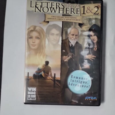  LETTERS FROM NOWHERE 1 & 2 WIN/Mac PC GAME - - Image 1 of 2