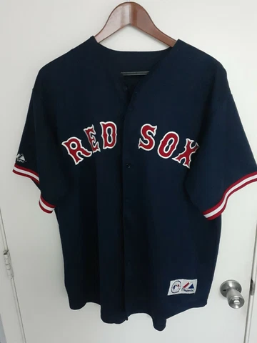 Curt Schilling Baseball Jersey Boston Red Sox #38 Majestic MENS XL Stitched Cover