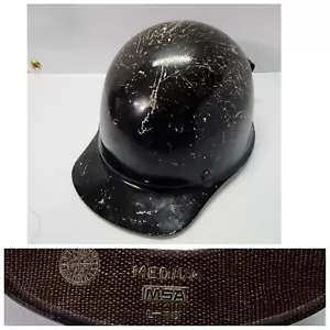 Vintage MSA Skullgard 1981 Class C Hard Hat L-10 Medium Cap Style USA - Picture 1 of 11