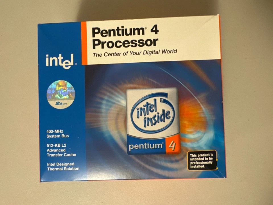 Intel Pentium 4  - 2AGHz - BX80532PC2000DSL6QM - Prescott Socket 478 Processor - Image 1 of 4