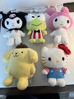 Peluche Mattel x Hello Kitty & Friends 7" 2021. (5 Peluches) Usado  Foto 1 de 4