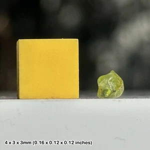 Echter Peridot Kristall in Edelsteinqualität - Pakistan - Sammlerstück Mineralienpräparat - - Bild 1 von 1