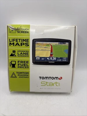 TomTom START 50 GPS 5" LCD Portable  Navigation Set USA Maps  USED TESTED  WORKS - Image 1 of 4