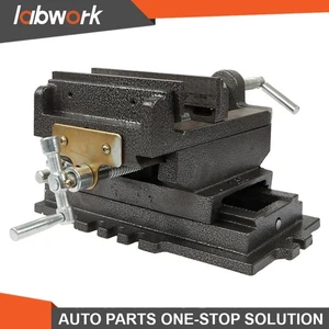 Labwork 6" For Cross Drill Press Vise Slide Metal Milling 2 Way Clamp Machine - Picture 1 of 12