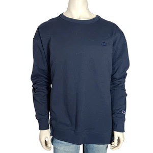Champion Authentic Athletic Wear Navy Pullover Sweatshirt 2XL Long Sleeve  - Picture 1 of 7