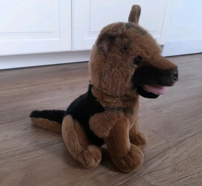 Kommissar Rex Plüsch Plüco Schäferhund Hund Stofftier Film ca. 26cm Heunec Sat 1 - Bild 1 von 4