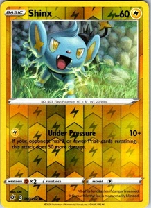 Pokemon | SWSH02: Rebel Clash | Shinx | 060/192 | Reverse Holo | NM - Picture 1 of 1