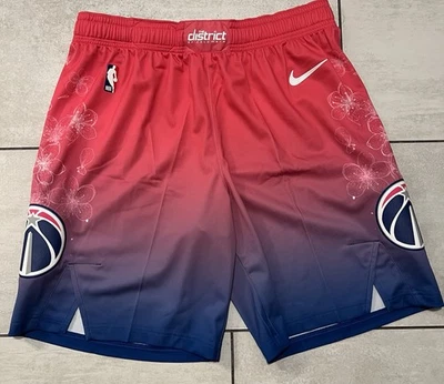 Pantalones Cortos Nike NBA Washington Wizards City Blossom Rosa Talla 40 XL Emitidos por Jugadores Foto 1 de 4