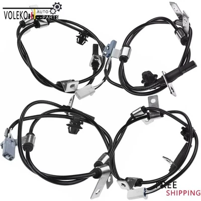 Fit For 2006-2013 Suzuki Grand Vitara 4Pcs Right Left ABS Wheel Speed Sensor - Image 1 of 4