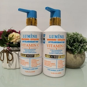 X2 Lumine illuminante ed esfoliante Vit. Lozione viso e corpo C. Miscela Complexion - Foto 1 di 4