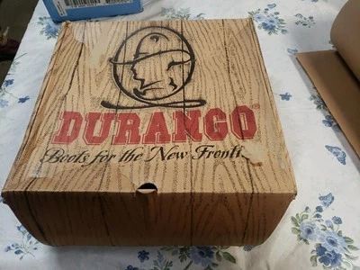 8D Durango DB955 Botas con Cremallera Lateral Puntera Insecto Negro Cereza Vaquero Rodeo Cuero 8D Foto 1 de 4