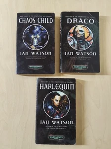 Draco Harlequin Chaos Child Inquisitor Trilogy Ian Watson Warhammer 40k Grimdark - Picture 1 of 8