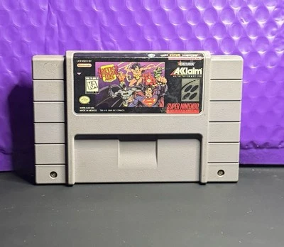 Justice League Task Force - SNES - Tested and Working - Ships Same Day - Image 1 of 4