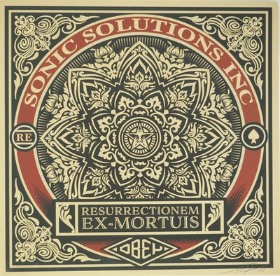 Shepard Fairey (Obey) : Resurrectionem Ex-Mortuis - Vinyl Unterzeichnet - Bild 1 von 4