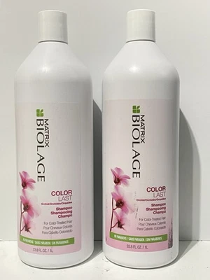 Matrix Biolage Colorlast Shampoo 33.8 oz / 1 Liter Each - Lot of 2 - Image 1 of 4