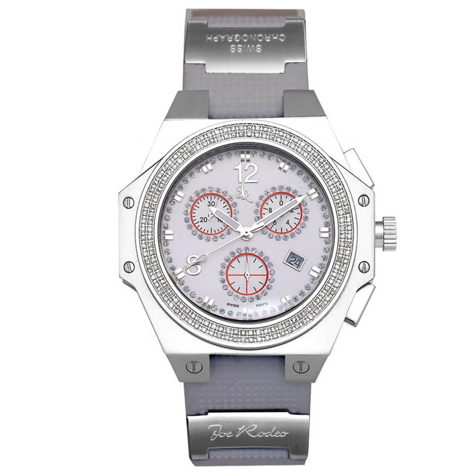 Reloj Hombre Acero Inoxidable Diamante | Joe Rodeo Shapiro 48 mm Foto 1 de 4