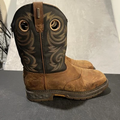 Georgia Boot Carbo-Tec Botas Impermeables Puntera de Acero para Hombres Talla 11 W Pull-On GB00267 Foto 1 de 4