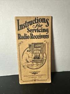 Anleitung zur Wartung Funkempfänger für Weston Model 537 No 1648 Radio - Bild 1 von 5