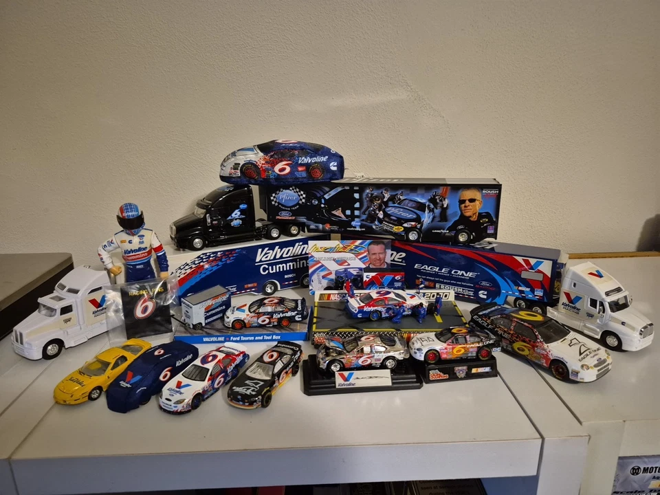Lot Of Nascar Diecast Collectible Mark Martin #6 1:64 Scale Plus Miscellaneous - Image 1 of 4