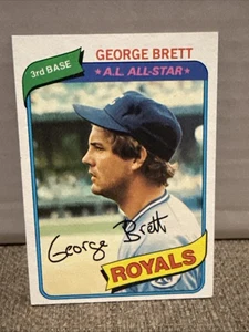 1980 Topps Set-Break #450 George Brett NR-MINT Royals bello vedi foto - Foto 1 di 19