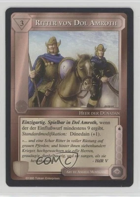 1995 Middle Earth CCG - The Wizards German Limited Knights of Dol Amroth #KODA - Image 1 of 2
