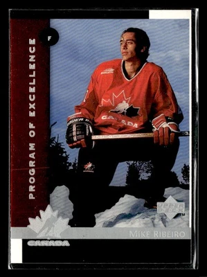 1997-98 Upper Deck Mike Ribeiro #417 Rookie - Image 1 of 2