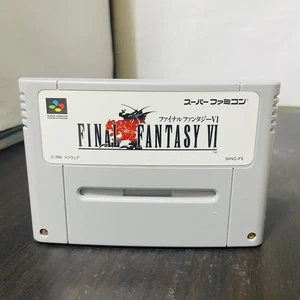 Final Fantasy Vl 6 Nintendo Super Famicom Square 1994 versión japonesa SHVC-F6 - Imagen 1 de 24
