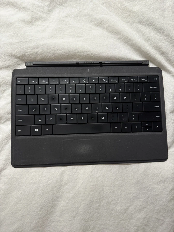 Microsoft Surface RT/ 2 /Pro 1 /Pro 2 Type Cover 2 Keyboard Black Good Condition - Image 1 of 2