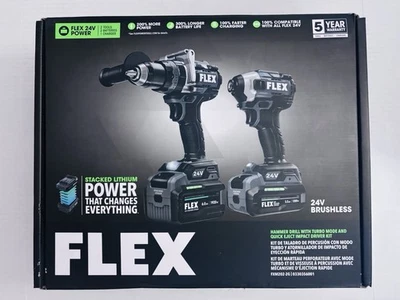 FLEX24-вольт 2-ToolBrushless электроинструмент комбинированный набор - Изображение 1 из 4