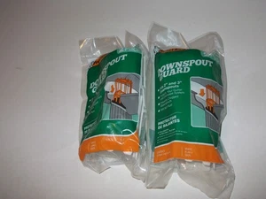 Frost King 2 Pack Downspout Gutter Guard Fits 2"- 3" G626 White - Lot x2pks NEW - Picture 1 of 1
