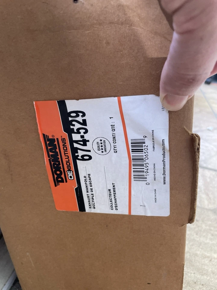 1991 Honda Accord exhaust Manifold 2.2L F22 Motor And Hatch Arms For Wagon Model - Image 1 of 4