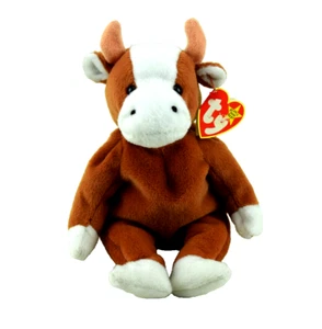 Colección Ty Original Beanie Babies - Bessie The Cow - Estilo 4009 - Imagen 1 de 3