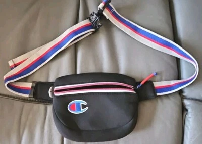 Винтажная сумка на талию Champion Attribute Fanny Pack Attribute темно-серый логотип - Изображение 1 из 4