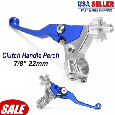 For SUZUKI RM85L/125/250 RMX250/450Z RMZ250L/450Z Left Clutch Handle Lever Perch - Image 1 of 4