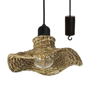 Battery Operated Chandelier Hanging Pendant Light for Gazebo Porch Pergola - Picture 1 of 7