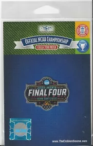 Parche de baloncesto oficial de la Final Four 2025 para hombre Duke Auburn Florida Houston - Imagen 1 de 1