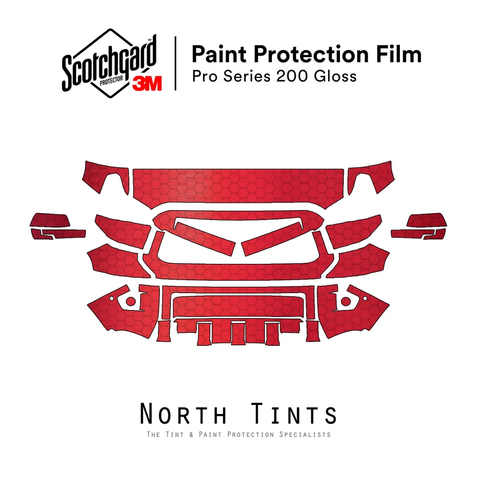 Toyota Tundra 2014-2021 3M PRO Series PreCut Paint Protection Film Clear Bra PPF - Image 1 of 4