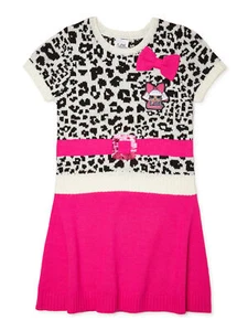 L.O.L. Surprise! Girls Sweater Knit Dress, Sizes 6-6x Pink (LOC TUB 17) - Picture 1 of 3