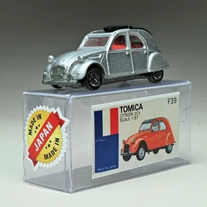 Tomica Foreign SeriesNo. F39 Citroen 2CV, made in Japan, 1980 Diecast Toy Car - Picture 1 of 8
