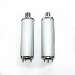 310mm Twin Exhaust SILVER Alloy Mufflers 110 125cc Quad Dirt Bike ATV Dune Buggy - Picture 1 of 4