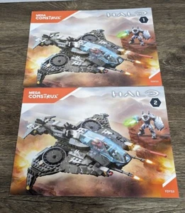 MEGA Construx FDY53 Halo 5 Warzone Wasp Strike Building Set - MANUAL ONLY - Bild 1 von 6