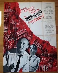 GEHEIMER KRIEG Bourvil Original Filmplakat 160x120 cm B '65 - Bild 1 von 1